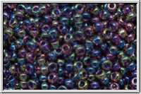 RR-11-0333, MIYUKI Rocailles, 11/0, amethyst, trans., AB, 10g