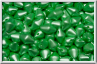 Spiky-Button, 8x5mm, white, alabaster, lt. green pastel, 25 Stk.