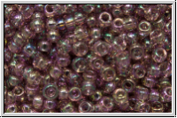 RR-11-0256d, MIYUKI Rocailles, 11/0, amethyst, trans., AB, 10g