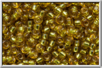 RR-11-4272, MIYUKI Rocailles, 11/0, lime (dyed), trans., silver-ld., duracoat, 10g