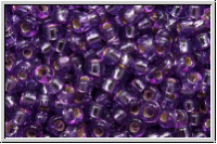 RR-11-4278, MIYUKI Rocailles, 11/0, lavender (dyed), trans., silver-ld., duracoat, 10g