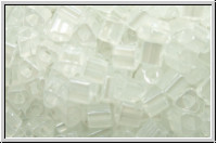 TG-11-0141, TOHO Triangles, 11/0, snowflake, ceylon, 10g