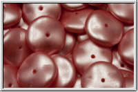 Ripple-Beads, 12mm, white, alabaster, lt. coral pastel, 12 Stk.