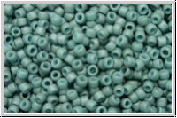 R-15-2605f, TOHO Rocailles, 15/0, blue turquoise, semi glazed, 5g
