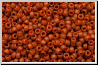 R-15-2610f, TOHO Rocailles, 15/0, orange, burnt, semi glazed, 5g