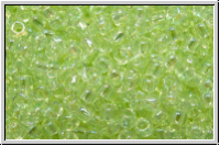 R-11-0173, TOHO Rocailles, 11/0, lime tree, trans., AB, 10g