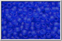 R-11-0942f, TOHO Rocailles, 11/0, sapphire, trans., matte, 10g