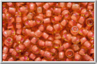 R-11-0924, TOHO Rocailles, 11/0, topaz, trans., pink-ld., AB, 10g