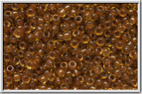R-15-2152, TOHO Rocailles, 15/0, golden amber, dk., trans., 5g