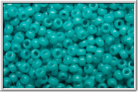 RR-15-4480, MIYUKI Rocailles, 15/0, underwater blue, op., dyed duracoat, 5g