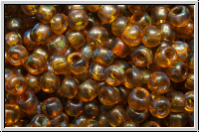 R-11-0317fY, TOHO Rocailles, 11/0, amethyst, lt., trans., picasso, matte, 10g