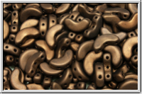 ARCOS PAR PUCA, 10x5mm, brown, met., antique, 25 Stk.