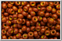 RR-11-2044, MIYUKI Rocailles, 11/0, brown (dyed), reddish, op., matte, 10g