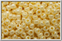 RR-11-0441, MIYUKI Rocailles, 11/0, cream, op., luster, 10g