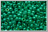 RR-11-5106, MIYUKI Rocailles, 11/0, green, dk. aqua, galv., duracoat, 5 g