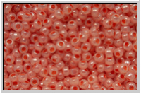 R-11-0905, TOHO Rocailles, 11/0, peach, ceylon, 10g