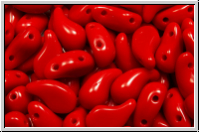 ZoliDuo-Beads, 5x8mm, left, red, op., 25 Stk.