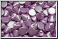 Button®-Beads, 4mm, white, alabaster, lt. rose pastel, 50 Stk.
