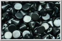 Button®-Beads, 4mm, white, alabaster, dk. grey pastel, 50 Stk.