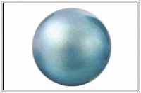 PRECIOSA® Round Pearls MAXIMA, 4mm, blue - pearlescent, 25 Stk.