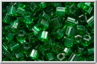 TH-11-0939, TOHO Hexagon, 11/0, emerald, trans., 10g