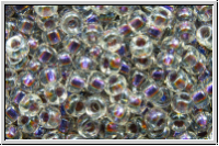 RR-11-3203, MIYUKI Rocailles, 11/0, crystal, trans., magic violet-ld., 10g