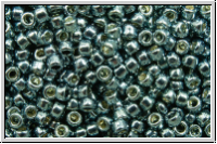 R-15-0577PF, TOHO Rocailles, 15/0, sage, galv., met., perm.-finish, 5g