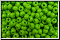 PR-11-53230, PRECIOSA Rocailles, 11/0, green, jade, op., 20g