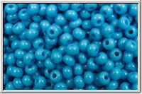 PR-11-63050, PRECIOSA Rocailles, 11/0, blue, lt., op., 20g