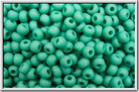 PR-11-63130M, PRECIOSA Rocailles, 11/0, turquoise, op., matte, 20g