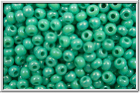 PR-11-64130, PRECIOSA Rocailles, 11/0, turquoise, op., AB, 20g