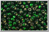 PR-11-57150, PRECIOSA Rocailles, 11/0, chrysolite, dk., trans., silver-ld., 20g