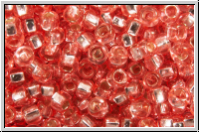 PR-11-78191, PRECIOSA Rocailles, 11/0, crystal, trans., solgel salmon-2, silver-ld., 20g