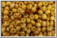 PR-11-66209, PRECIOSA Rocailles, 11/0, white, op., picasso, 20g