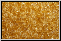 RR-11-0132l, MIYUKI Rocailles, 11/0, gold, pale, trans., 10g