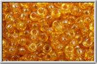 RR-11-0162, MIYUKI Rocailles, 11/0, gold, trans., luster, 10g