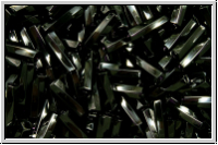 MTWB-2-0401, MIYUKI Twisted Bugles, Nr. 2 (6mm), black, op., 10g