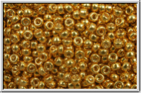 RR-15-1054, MIYUKI Rocailles, 15/0, gold, bright, met., galv., 5g