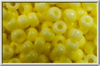 RR-08-4451, MIYUKI Rocailles, 08/0, lt. lemon ice, op., dyed duracoat, 10g