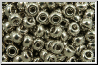 RR-08-0194, MIYUKI Rocailles, 08/0, palladium, met., plated, 1g (Kleinere Menge!)