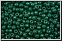 PR-11-53270, PRECIOSA Rocailles, 11/0, green, dk., op., 20g
