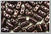 RUL-23980-15726, Rulla Beads, 3x5mm, black, op., vega luster, 100 Stk. (ca. 11 g)