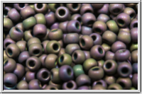 R-11-0085f, TOHO Rocailles, 11/0, purple, met., iris., matte, 10g