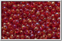 R-11-0165c, TOHO Rocailles, 11/0, ruby, trans., AB, 10g