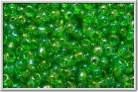 R-11-0167, TOHO Rocailles, 11/0, peridot, trans., AB, 10g