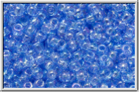 R-11-0168, TOHO Rocailles, 11/0, sapphire, lt., trans., AB, 10g