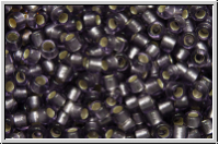 R-11-0039f, TOHO Rocailles, 11/0, tanzanite, trans., silver-ld., matte, 10g