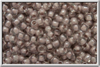 R-11-0353, TOHO Rocailles, 11/0, crystal, trans., lavender-ld., 10g