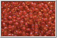 R-11-0388, TOHO Rocailles, 11/0, topaz, lt., trans., hyacinth-ld., 10g