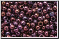 R-11-0503, TOHO Rocailles, 11/0, amethyst, dk., higher met., 10g